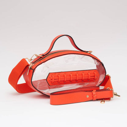 Game Day Football Clear Bag